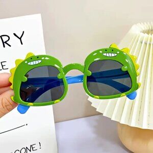 Kids Cute Dinosaur Cartoon Sunglasses – Fun  Protection Shades Protective Closed